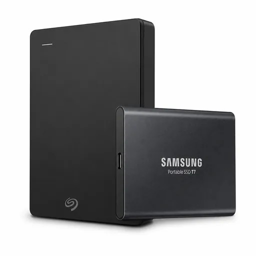 Внешние жесткие диски (SSD, HDD)