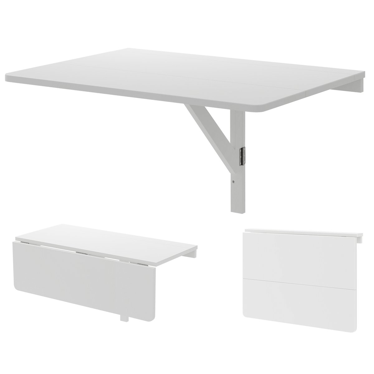 Promotion Sienas klēpjdatora galds 80x60x45cm, baltas