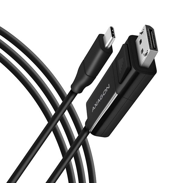 Aktīvs USB-C to DisplayPort kabelis AXAGON