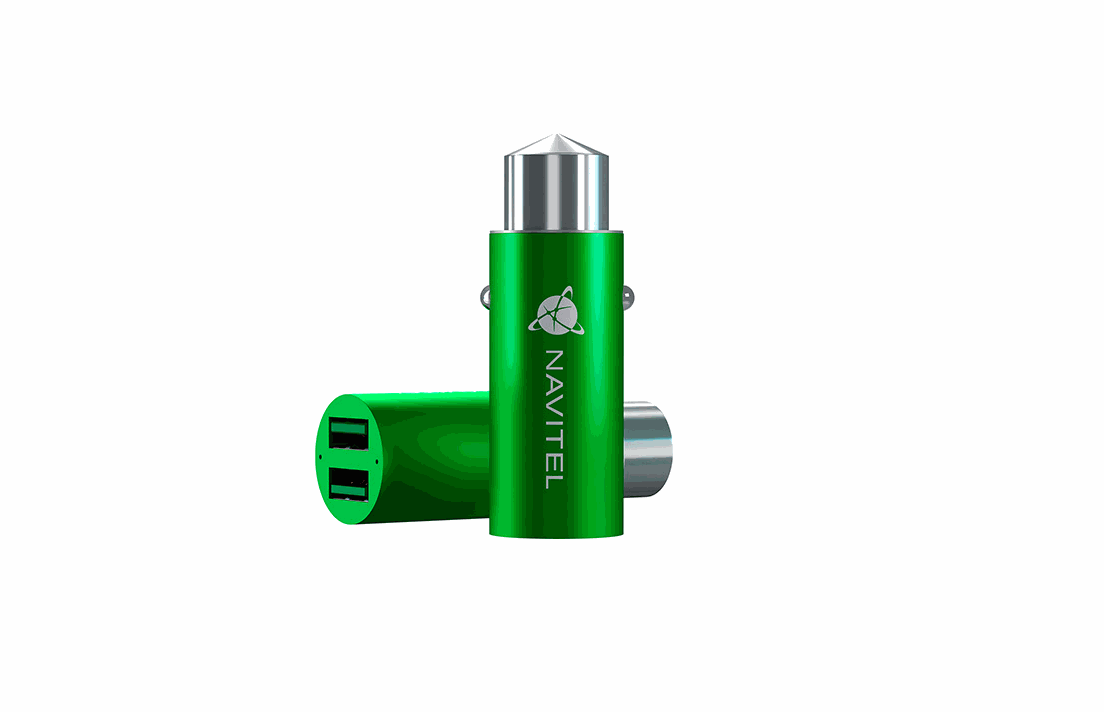 Automašīnas adapteris Navitel UC323, 2 USB