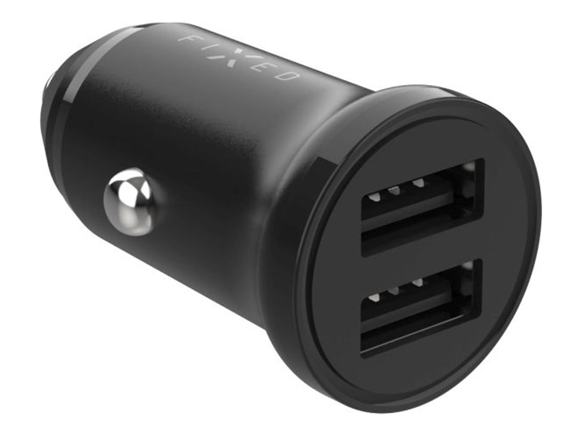 Automašīnas lādētājs Fixed, 2 USB, 15