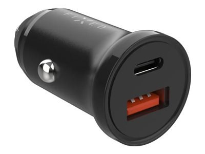 Automobiļa lādētājs Fixed FIXCC20N-CU-BK, USB-C/USB, 20