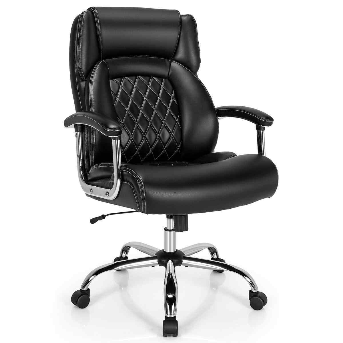 Promotion Biroja krēsls, Regulējams augstums, Melns