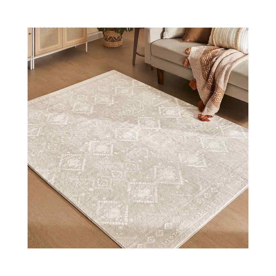 Boho paklājs SONGMICS HOME TAR213L01, Bēša