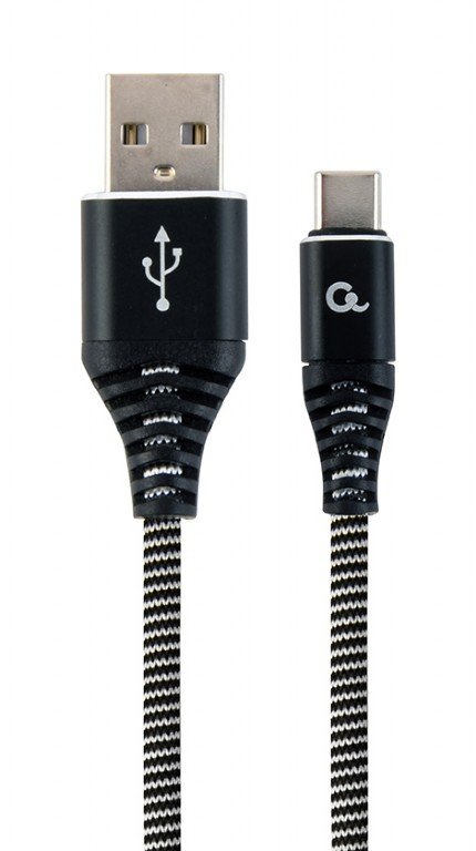 Cablexpert | Premium cotton braided Type-C