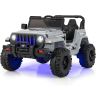 Bērnu elektriskais automobilis 114x78x67cm, pelēkas/melnas krāsas