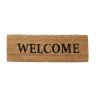 Durvju paklājiņš "Welcome" 75x25 cm., gaiši brūnā krāsā