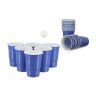 Spēle "Beer Pong", zilā un baltā krāsā