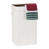 Veļas grozs 63x36x36cm, 70l, balts