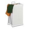 Veļas grozs 61x38x22cm, 40l, balts