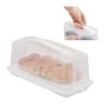 Ēdienu organizators 15x37x16cm., balts