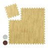 9 aizsargpaklājiņu komplekts 1x31,5x31,5cm., gaiši brūns