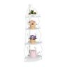 Viesistabas plaukts 113x30x30cm., balts