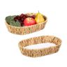 Komplektā 2 augļu grozi 7x33x22cm., bēšs/balts