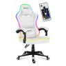 Spēļu krēsls HUZARO FORCE 4.4 RGB Balts