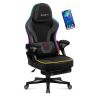 Grozāmais krēsls Force 4.6 RGB Melns