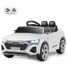 Bērnu elektriskais automobilis 98x49x43cm, baltas/melnas krāsas