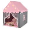 Игровая палатка 105x121x136см, розовый/серый цвет