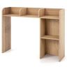 Стеллаж напольный 94x25x74см, светло-коричневого цвета