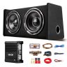 Car subwoofer set VEVOR T-1202B, 2 speakers, 80.5 × 36 × 40 cm