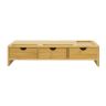 Подставка для монитора 51x25x11,5см., светло-коричневого цвета