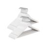 SONGMICS CRW030W02 Clothes Hangers, 30 pcs, White, 43 × 21 cm