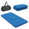 Japāņu futons 90x200cm, zilas krāsas
