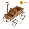 Подставка для цветов 62x34x60см, коричневого цвета