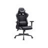 Ergonomisks spēļu krēsls, melns
