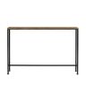 Konsoles galds 120x20x80cm., melnā/brūnā krāsā