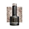 Hibrīda nagu laka OCHO NAILS G04, ar spīdumiem