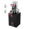 Hidrauliskais barošanas bloks VEVOR TDDC12V-1.6KW-S-12L, Divkārša darbība, 12 qt, 555 × 200 × 225 mm