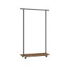 Вешалка для одежды 35x98,5x160,3см., черно-коричневая