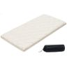 Japāņu tatami futona matracis VEVOR KZ-002, Salokāms, Balts, 203,2 × 99,1 × 6,35 cm