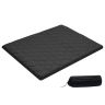 Japāņu tatami futona matracis VEVOR KZ-011, Karalienes izmēra salokāms, Melns, 203,2 × 152,4 × 8,9 cm