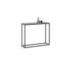 Betona dizaina konsoles galds Console 100x80x30cm, tumši pelēks