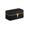 Коробка для часов 10x20x9см., цвет черный/золотой