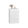 VASAGLE Kailyn chest of drawers, 4 drawers, 40 × 97.4 × 60 cm