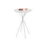 Virtuves galds 60x60x105 cm, balts