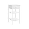 Приставной столик в винтажном стиле с ящиком