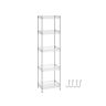 Virtuves plaukts ar 5 regulējamiem plauktiem LGR105E01