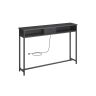Konsoles galds 25x120x81.1cm, melns