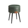 Табурет 38,2x44,4 см., темно-зеленый/черный