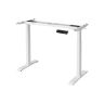 Elektriski augstumā regulējams galda rāmis 60x175x115cm, balts