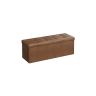 Скамейка для прихожей 38x110x38 см., коричневая
