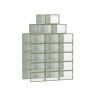 Коробки для обуви 18 штук 33,5x23,2x14,3см., зеленые