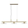 Griestu lampa EMILY, 3 gaismas avoti, 100 × 18 × 24 cm