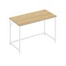 Письменный стол 60x120x76 см., светло-коричневый/белый