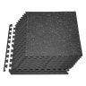 Vingrošanas paklāju komplekts VEVOR HRD-XJD6610-12G, 12 gab, 610 × 610 × 10 mm