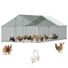 Metāla vistu aploks VEVOR JD362, 3 × 6 × 2 m